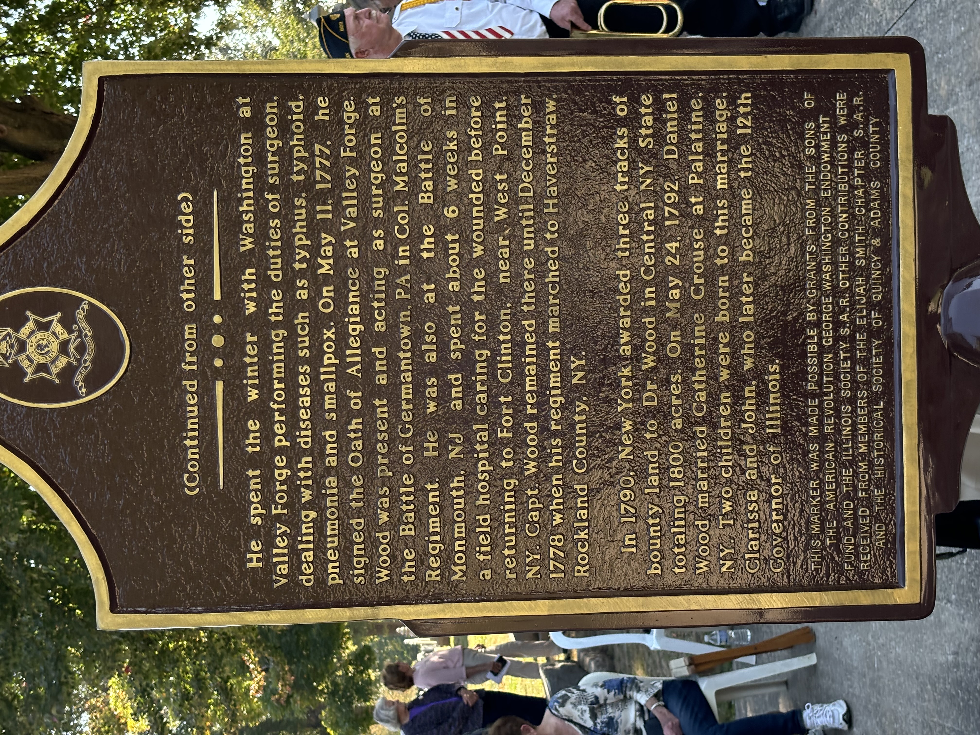 Wood Sign Back
